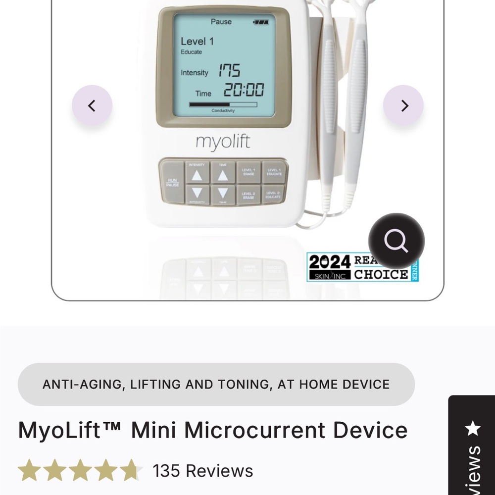 Mini Microcurrent Device - White and Gray